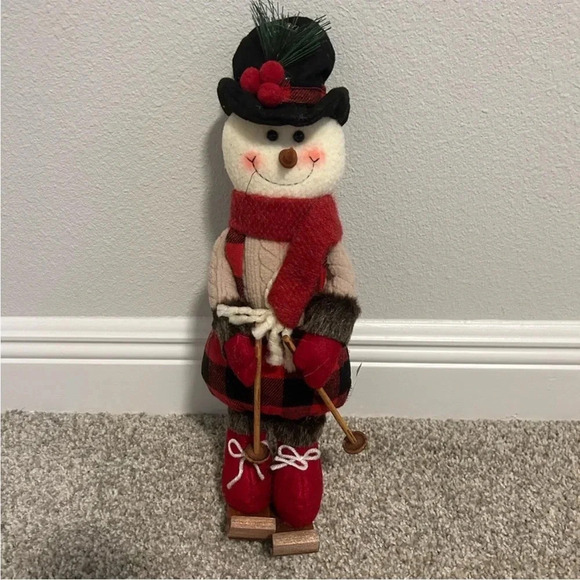 Christmas frosty snowman decoration - Picture 1 of 3